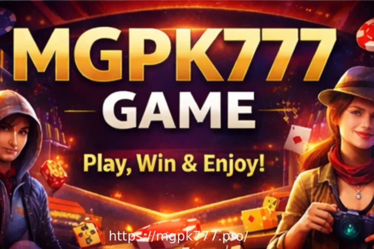 MGPK777 game user friendly gaming dashboard