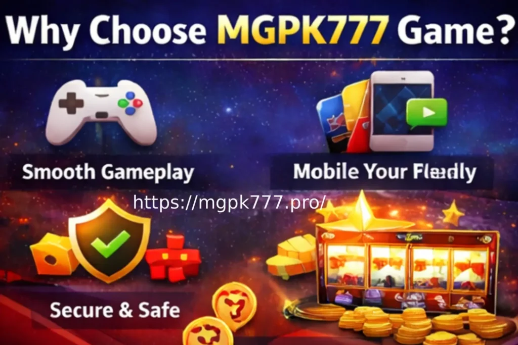 MGPK777 game secure and reliable gaming platform