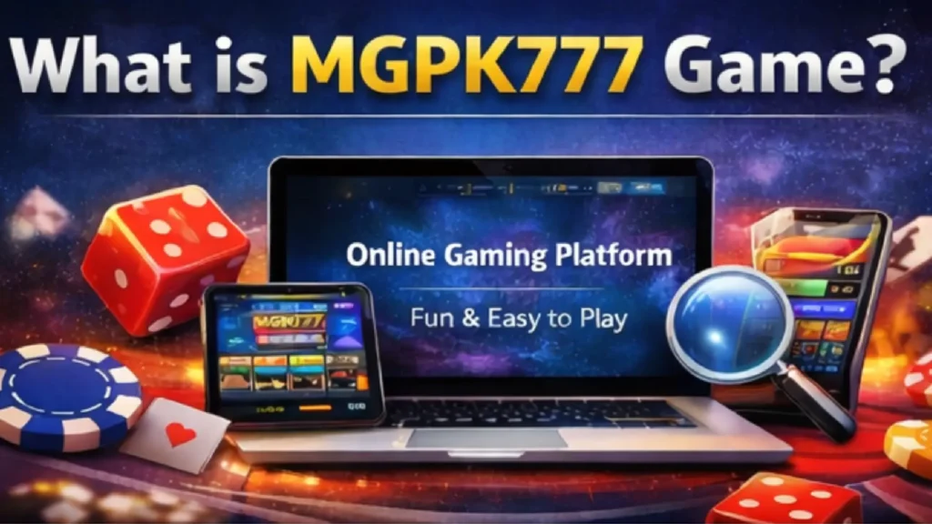 MGPK777 game online gaming platform interface